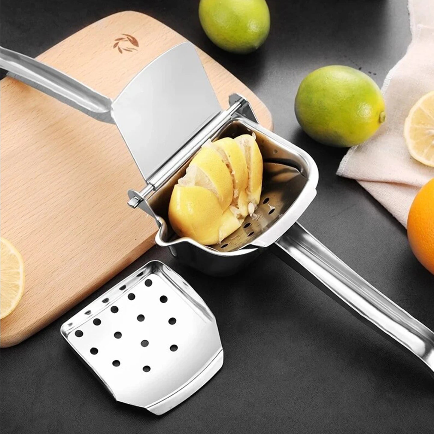 Manual Zinc Alloy Lemon and Citrus Juicer